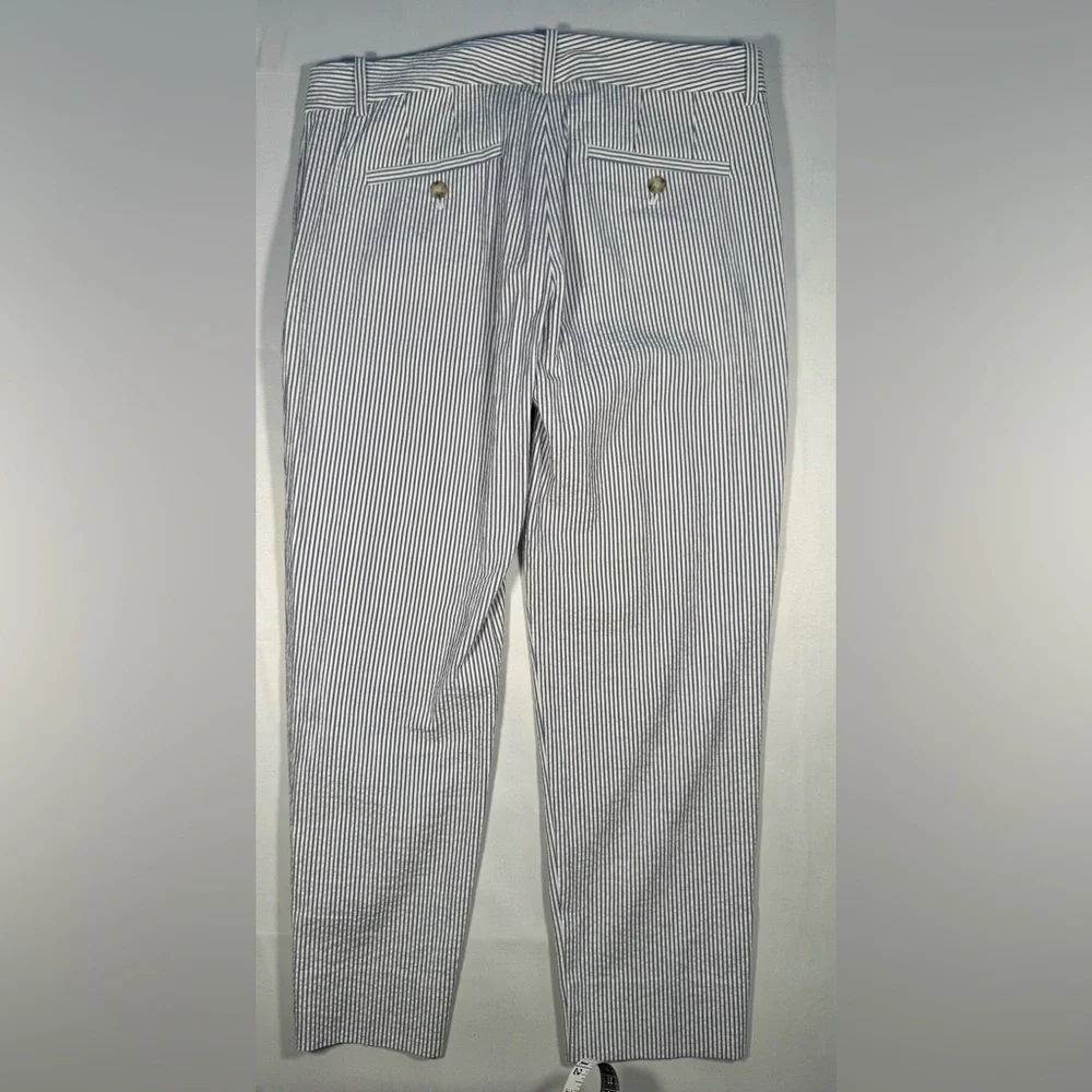 Theory Seersucker!! Women’s pants! Summer here I come❤️ old money - Picture 4 of 5